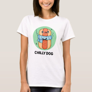 T-shirt Chien chéri Funny Chili Hot Dog Pun