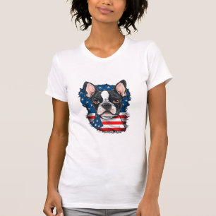 T-shirt Chien Chien Chien Chien Chien Chien Chiot Américai