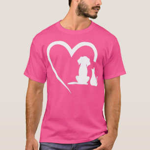 T-shirt Chien Chien Chien Chien Chien Chien et Bébé Chat C