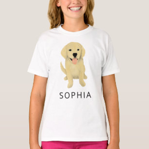 T-shirt Chien Chien Chien Chien Chien Chien Mignonne Golde