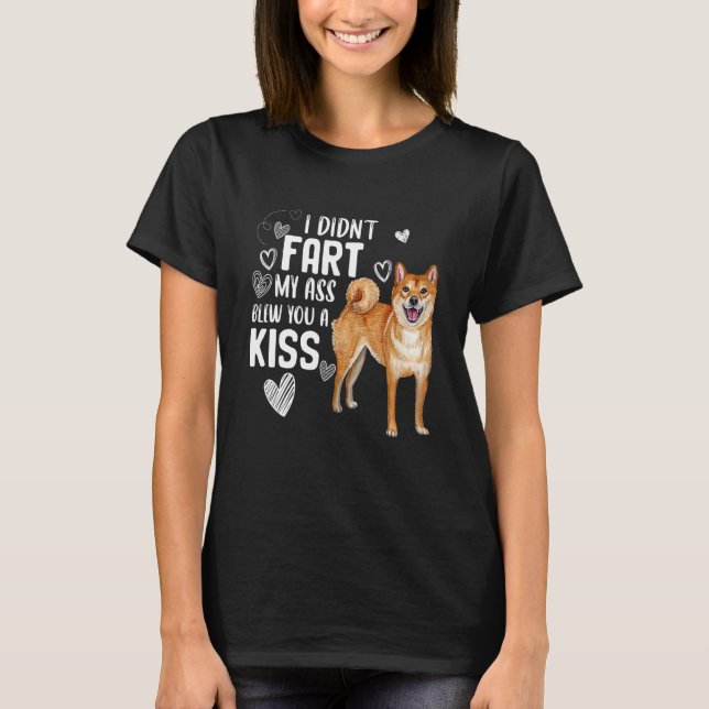T-shirt Chien Chien Chien Chien Mignonne Shiba Inu (Devant)
