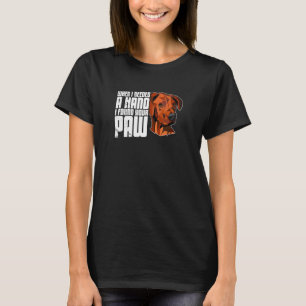 T-shirt Chien Chien Chien Chien Rhodesian Ridgeback Chien