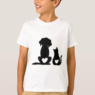T-shirt Chien Chien Chien Et Chien Bébé Et Amoureux des ch