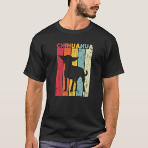 T-shirt Chien Chihuahua pour hommes enfants garçons rétro