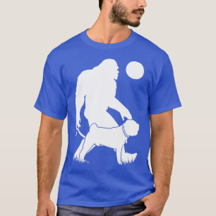 T-shirt Chien chinois Shar Pei à pied