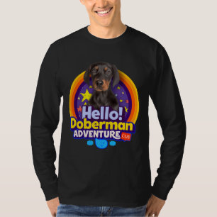 T-shirt Chien chiot Doberman