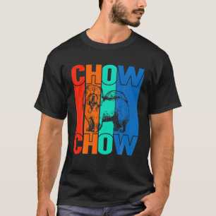 T-shirt Chien Chow Chow vintage