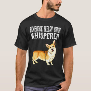 T-shirt Chien Chuchoteur de Corgi Gallois de Pembroke