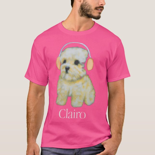 T-shirt Chien Clairo (Devant)