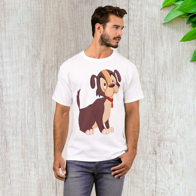 T-shirt Chien cochon triste (Créateur téléchargé)