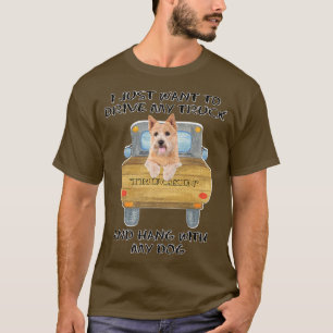 T-shirt Chien conducteur de camion Norwich Terrier