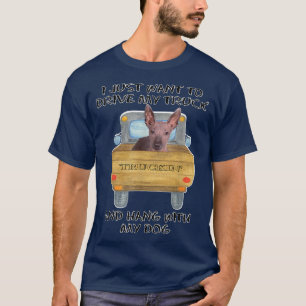 T-shirt Chien conducteur de camion Xoloitzcuintli