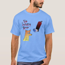 T-Shirt Chien contre aspirateur