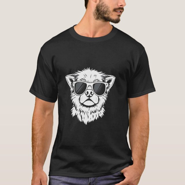 T-shirt Chien Cool (Devant)