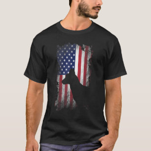 T-shirt Chien Cool du drapeau patriotique hollandais