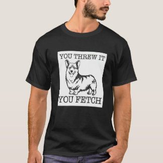T-shirt chien Corgi gallois de Pembroke