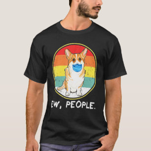 T-shirt Chien Corgi Gallois de Pembroke de personnes Ew vi