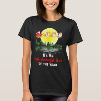 T-shirt Chien Corgi Gallois Noël La Plus Merveilleuse Péri