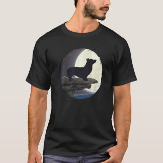 T-shirt Chien Corgi Gallois Rétro 21