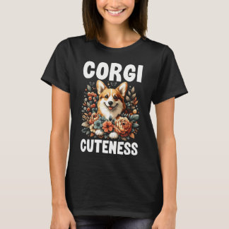 T-shirt Chien corgi mignon