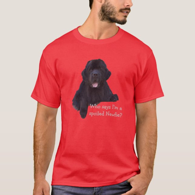 T-shirt Chien corrompu de Terre-Neuve (Devant)