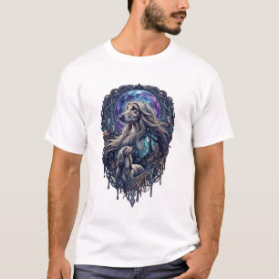 T-shirt Chien Crystal Moon Forêt Enchantée_1