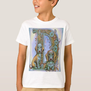 T-shirt Chien D, Alfabet