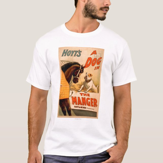 T-shirt Chien d'A de Hoyt dans l'affiche de théâtre de (Devant)