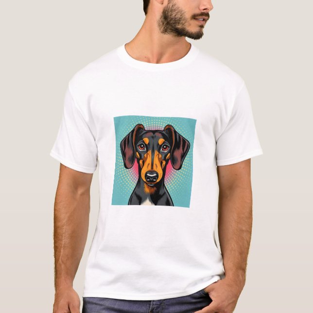 T-shirt Chien Dachshund (Devant)
