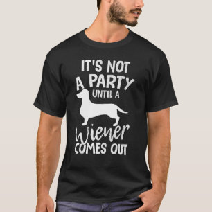 T-shirt Chien Dachshund Daschund Weiner Chien