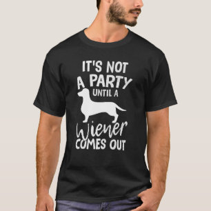 T-shirt Chien Dachshund Daschund Weiner Chien
