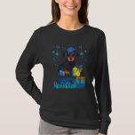 T-shirt Chien Dachshund Hanoukka Chanukah Menorah Noël<br><div class="desc">Dachshund Chien Hanoukka Chanukah Menorah Noël.</div>