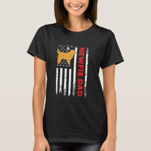 T-shirt Chien Daddy NEWFIE DAD America Terre-Neuve Proprié