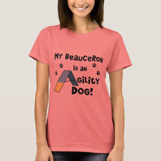 T-shirt Chien d'agilité de Beauceron