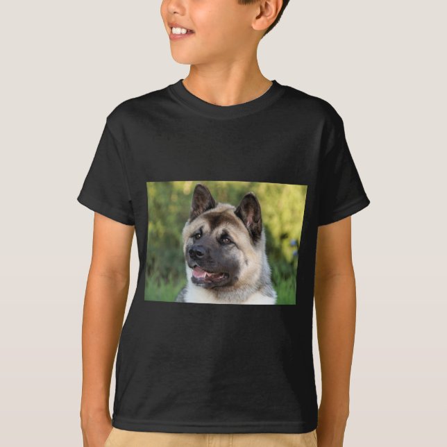 T-shirt Chien d'Akita d'Américain (Devant)
