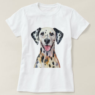 T-shirt Chien dalmate minimaliste inspiré