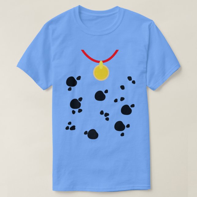 T-shirt Chien Dalmatien drôle Costume d'Halloween Enfants  (Design devant)