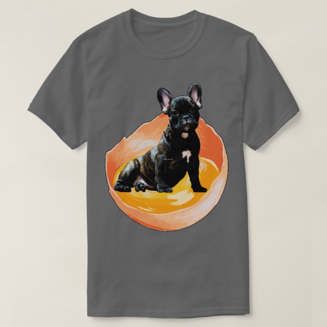 T-shirt Chien dans l'oeuf24 (Design devant)