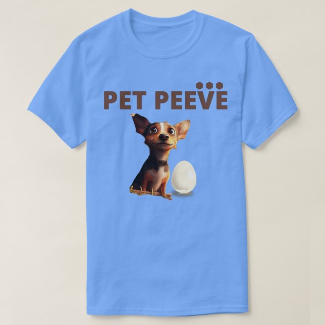 T-shirt Chien Dans L'Oeuf 147 (Design devant)