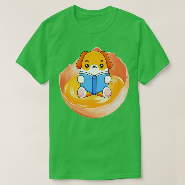 T-shirt chien dans l'oeuf 161 (Design devant)