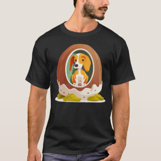 T-shirt Chien Dans L'Oeuf 232