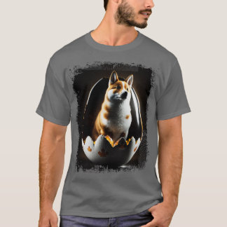T-shirt Chien Dans L'Oeuf 257