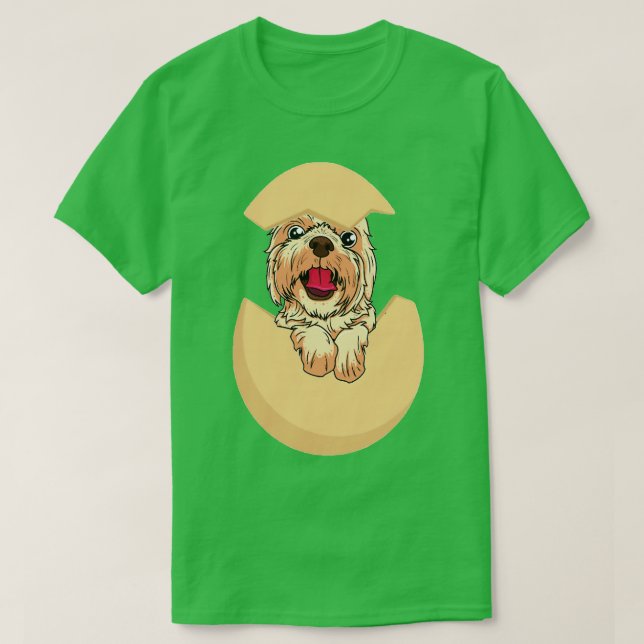 T-shirt Chien Dans L'Oeuf 306 (Design devant)