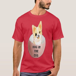 T-shirt Chien dans l'oeuf 48