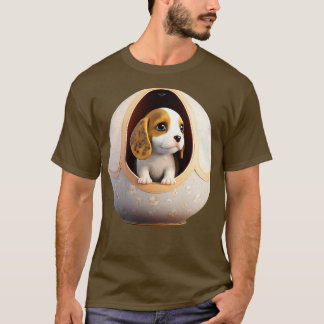 T-shirt Chien Dans L'Oeuf No4