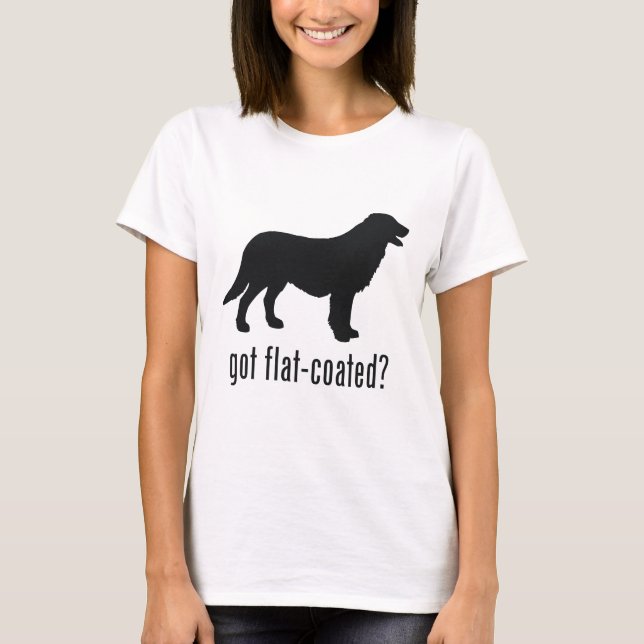 T-shirt chien d'arrêt Plat-enduit (Devant)