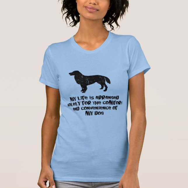 T-shirt Chien d'arrêt Plat-Enduit (Devant)