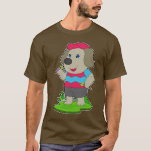 T-shirt Chien Darts Dart