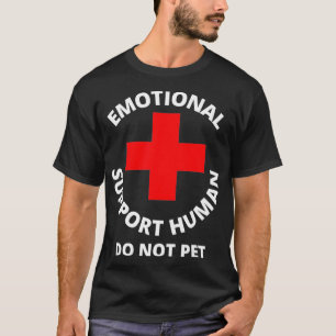 T-shirt Chien d'Assistance Emotionnel Ne Pas Caresser Chie