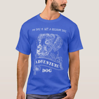T-shirt Chien d'aventure Outr Randonnée montagne Camping E